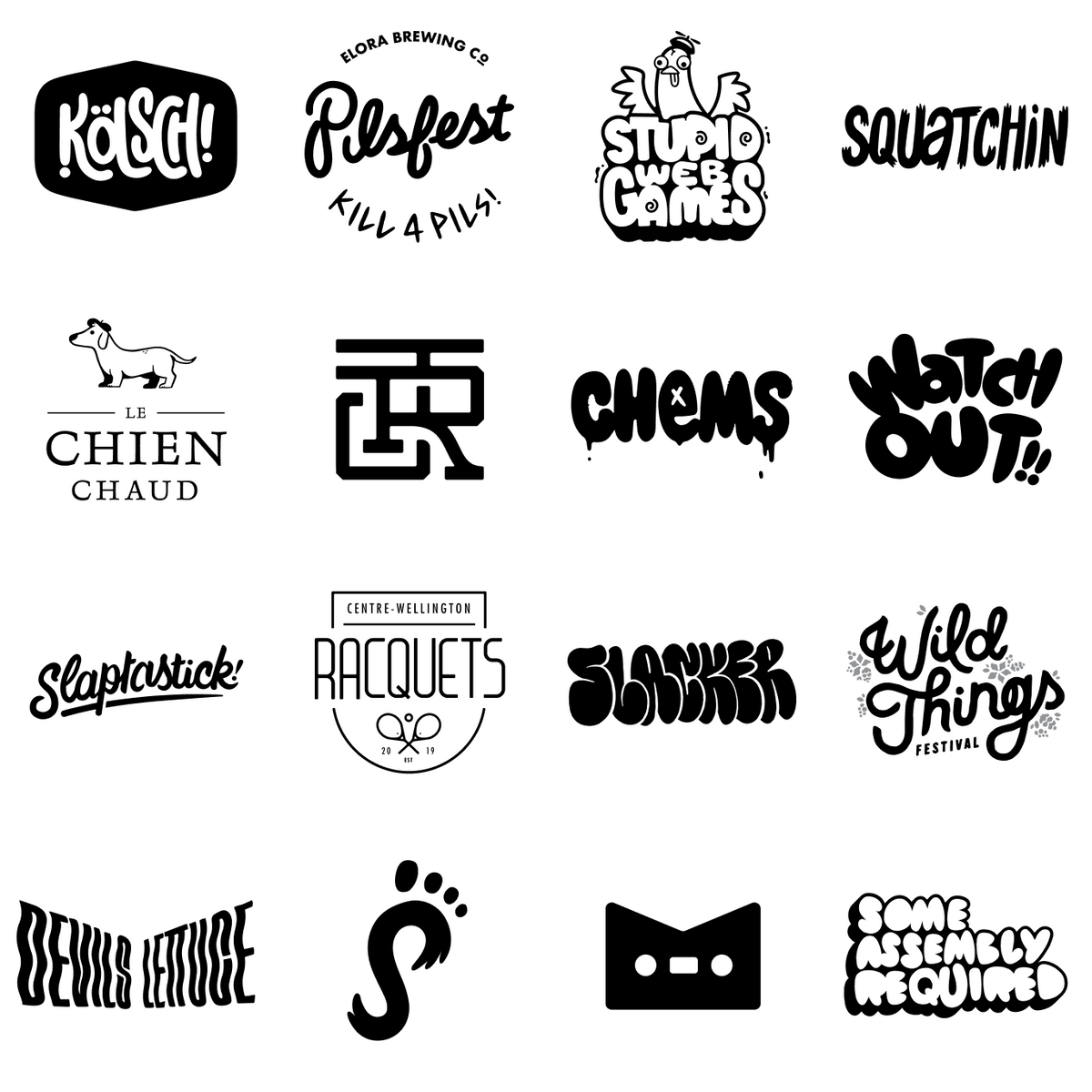 Miscellaneous Logos – Jetpacks and Rollerskates